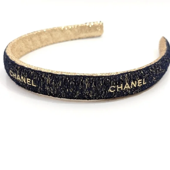 Chanel Headband (Handmade) using by authentic chanel ribbon - Picture 3 of 4